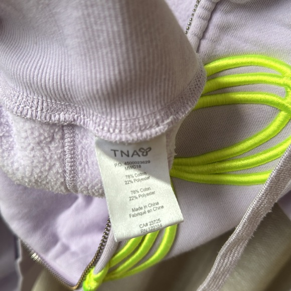 TNA Lilac Zipped Hoodie - Picture 3 of 7